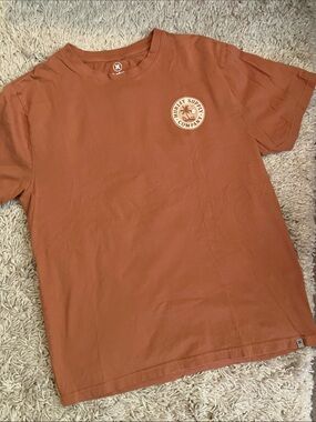 Hurley Rust Orange Short Sleeve Logo Tee